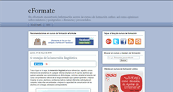 Desktop Screenshot of eformate.es